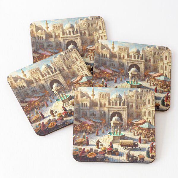 Item preview, Vibrant Middle Eastern Market designed and sold by QuirkWears.