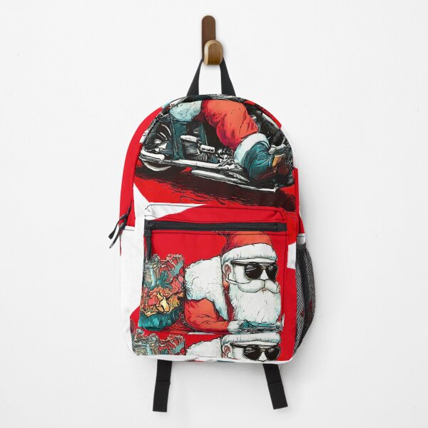 Item preview, Cool Santa on Motorcycle Christmas , Santa Claus Riding Bike , Unique Santa Graphic , Holiday Biker designed and sold by Indyadizine.