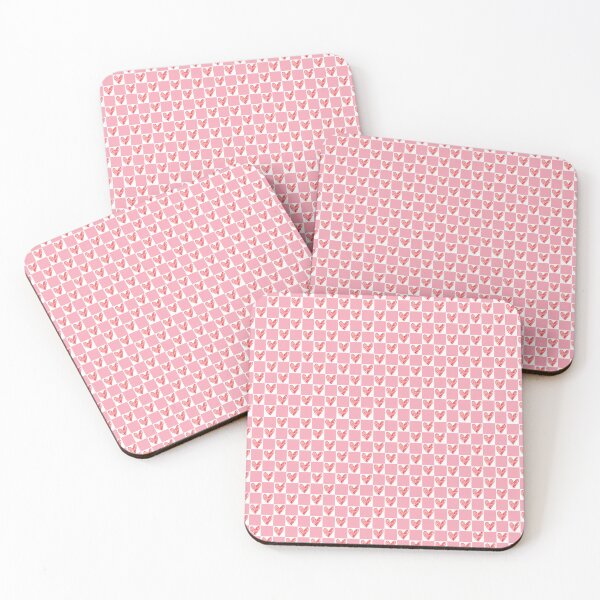 Item preview, Pink Checkbox Hearts designed and sold by mrana.