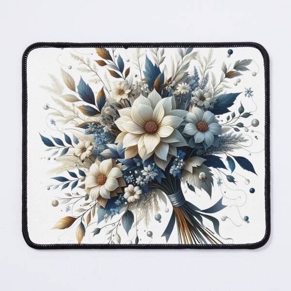 Item preview, Bouquet of white flowers designed and sold by MixtaGraphics.