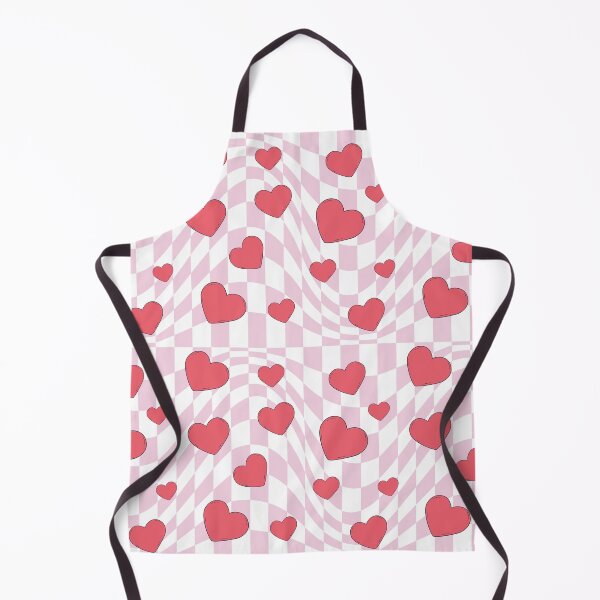 Item preview, Distorted Pink Checkbox With Hearts designed and sold by mrana.