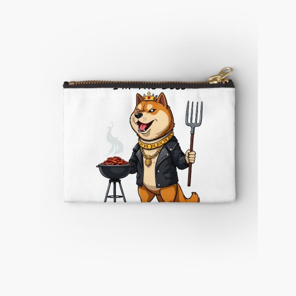 Item preview, Hilarious Shiba Inu Leader Saying Sticker designed and sold by artistspark.