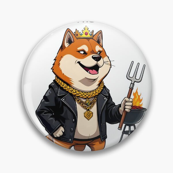 Item preview, Amusing Shiba Inu Chief Phrase Sticker designed and sold by artistspark.