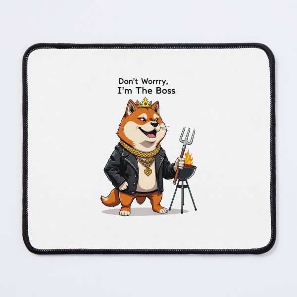 Item preview, Amusing Shiba Inu Chief Phrase Sticker designed and sold by artistspark.