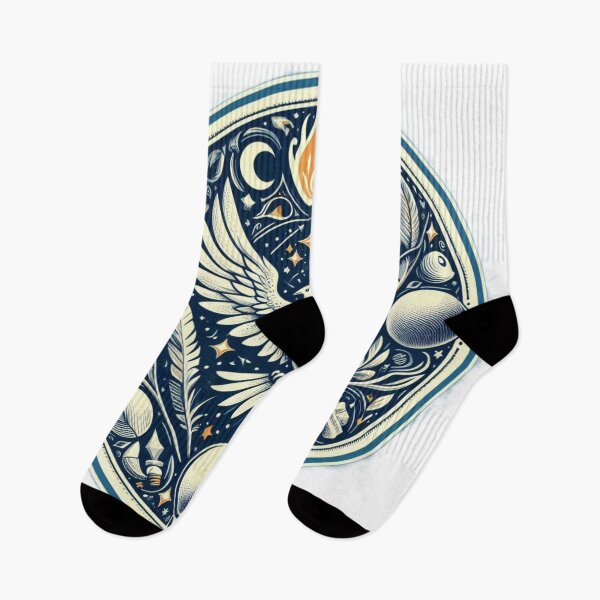 Item preview, Flying soul symbol designed and sold by MixtaGraphics.