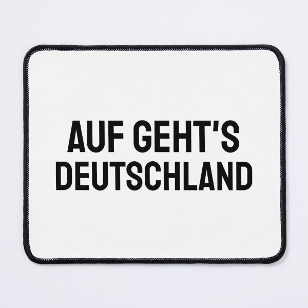 Item preview, Auf Geht's Deutschland black designed and sold by VRedBaller.