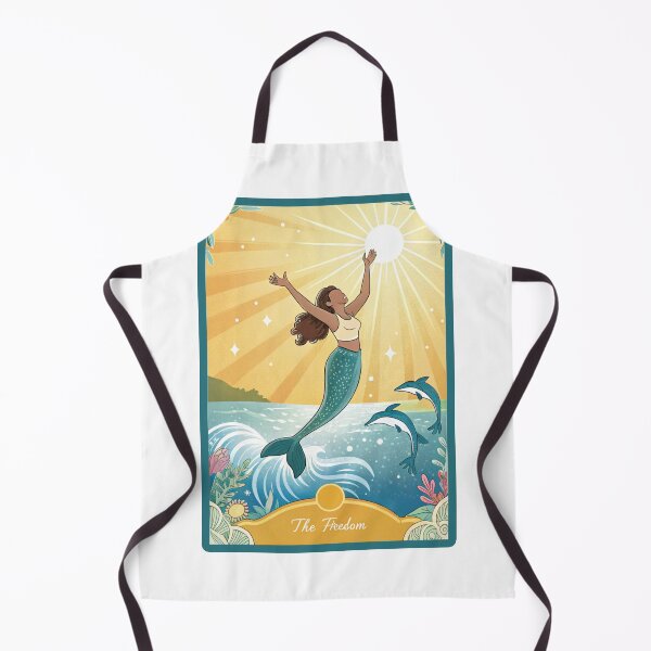 Item preview, The Freedom - Mermaid Tarot Card designed and sold by TheArtOfRanda.
