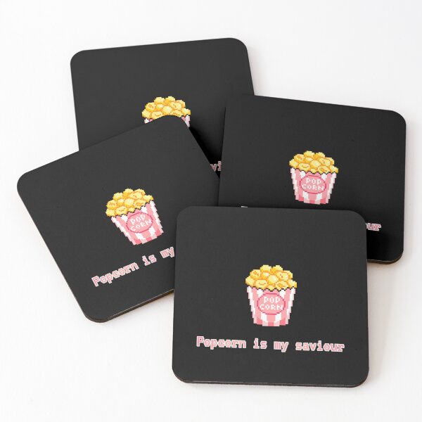 Aperçu de l'œuvre Le pop-corn est mon sauveur créée et vendue par ManikRaja.