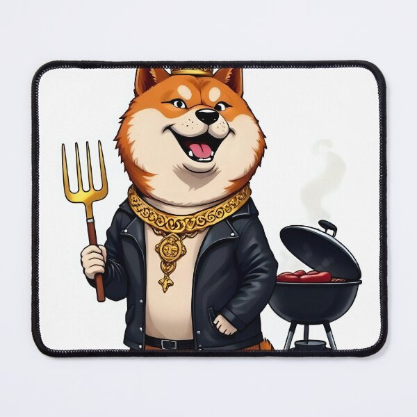Item preview, Entertaining Shiba Inu Supervisor Quip Sticker designed and sold by artistspark.