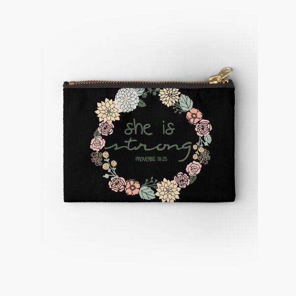Item preview, She Is Strong  -  Proverbs 31:25 designed and sold by ksakewitz.