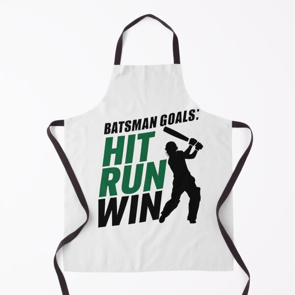 Item preview, Batsman Goals Hit Run Win designed and sold by Jollys-ArtShop.
