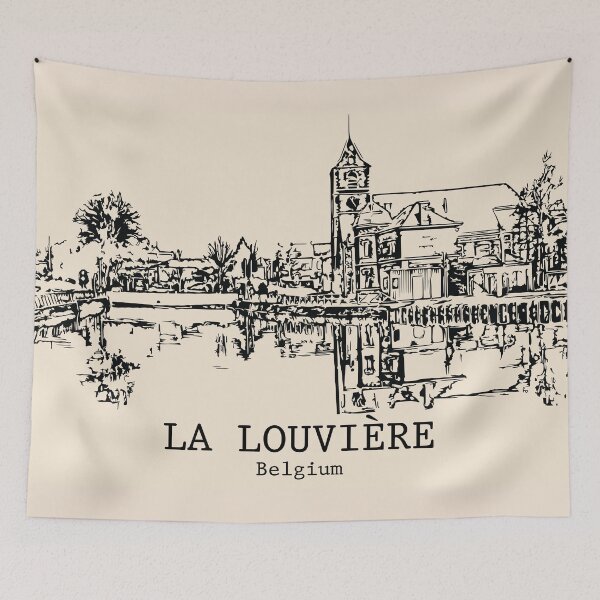 Item preview, La Louvière - Belgium designed and sold by Lakeric Cityscapes.