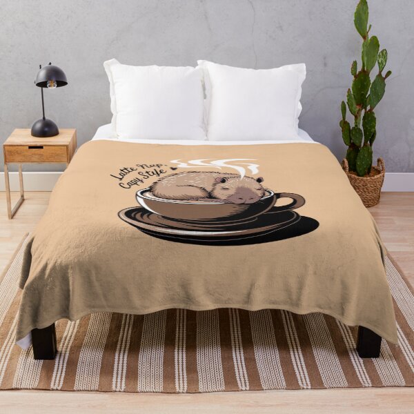 Item preview, Latte Nap Capy Style designed and sold by Situstshirts.