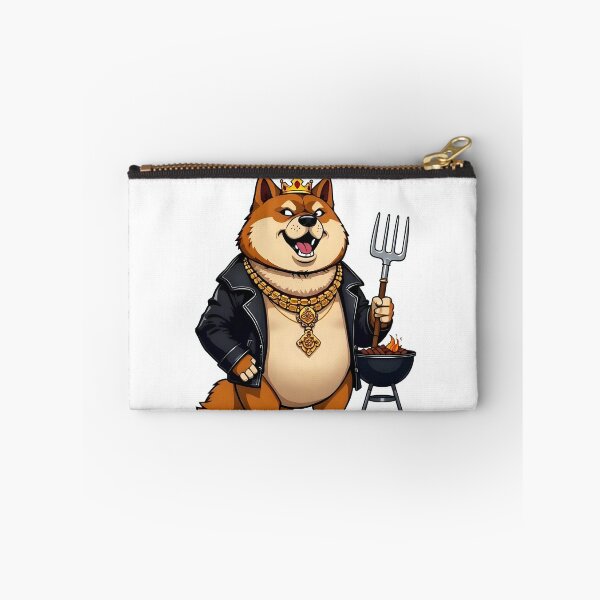 Item preview, Playful Shiba Inu Director Utterance Sticker designed and sold by artistspark.