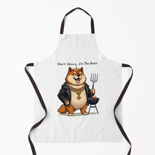 Item preview, Playful Shiba Inu Director Utterance Sticker designed and sold by artistspark.