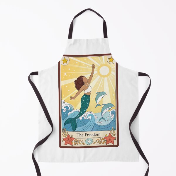 Item preview, The Freedom - Mermaid Tarot Card designed and sold by TheArtOfRanda.