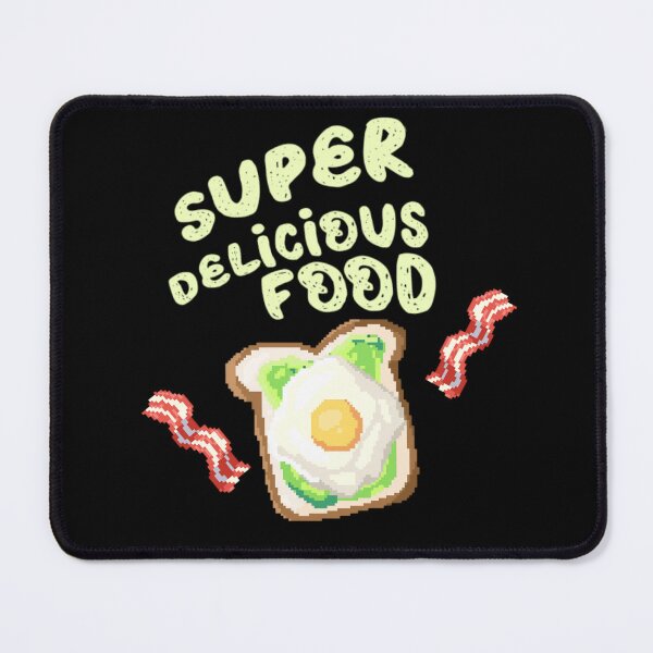 Item preview, Pixel art of avocado with fried egg super delicious food designed and sold by ZerpaGiovanna.