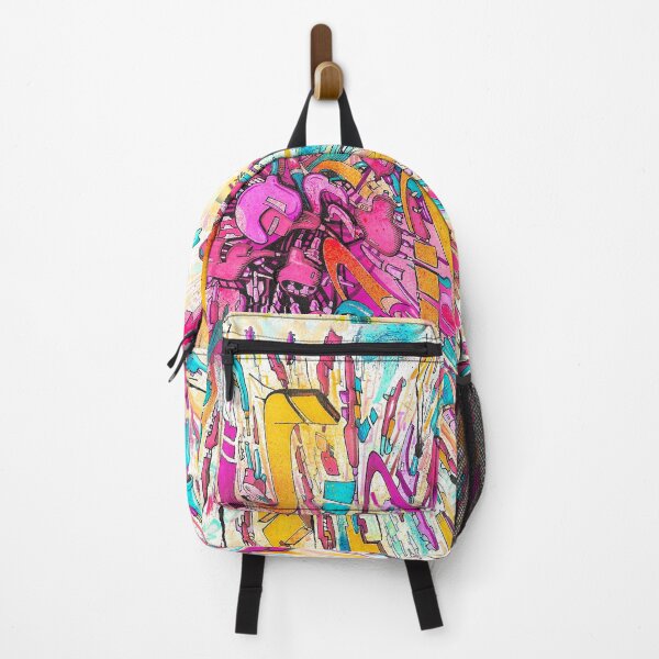 Item preview, Robot Explosion graffiti painting art designed and sold by Paintbase.