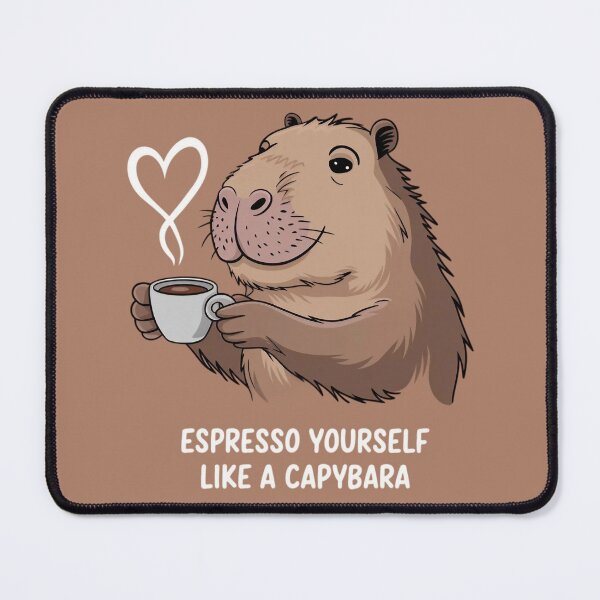 Item preview, Espresso Yourself Like a Capybara designed and sold by Situstshirts.