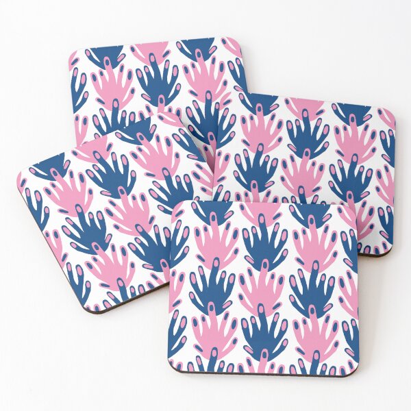Item preview, algae (blue, pink) designed and sold by cora-fl.