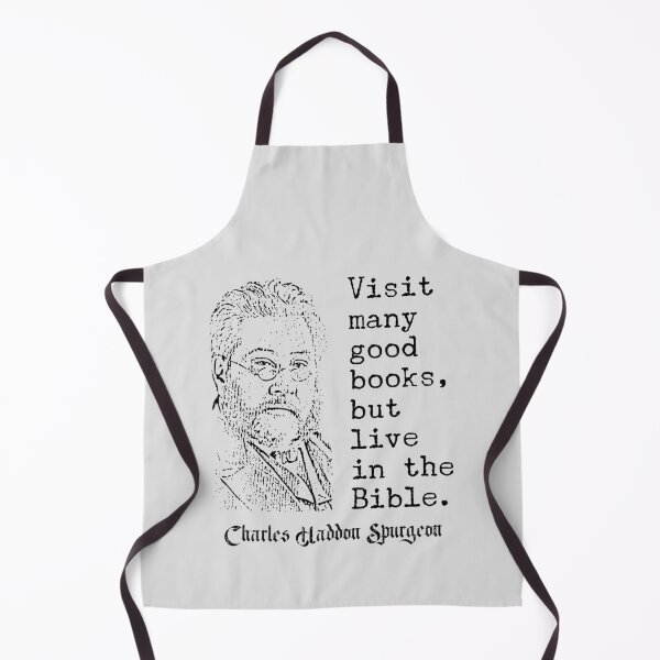 Item preview, Charles Spurgeon Quote - Visit Many Good Books But Live In The Bible designed and sold by Angela Dow.