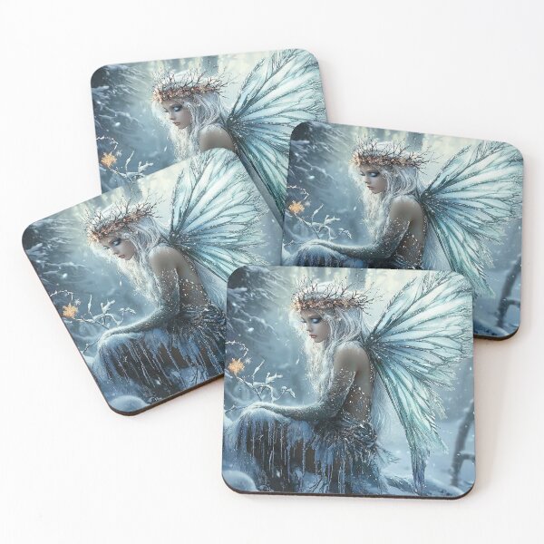 Item preview, The Winter Fairy's Solitude designed and sold by oanaunciuleanu.