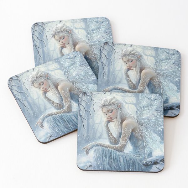Item preview, The Winter Fairy's Solitude designed and sold by oanaunciuleanu.