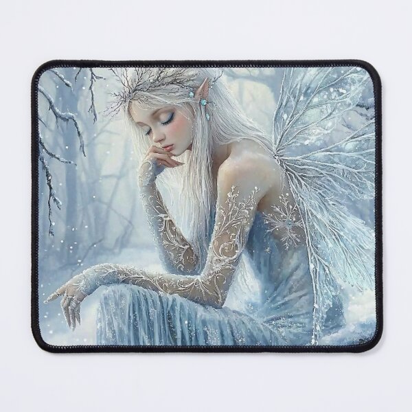 Item preview, The Winter Fairy's Solitude designed and sold by oanaunciuleanu.
