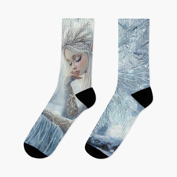 Item preview, The Winter Fairy's Solitude designed and sold by oanaunciuleanu.