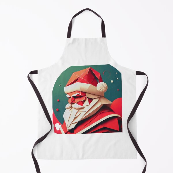 Item preview, Geometric Santa Claus Design Christmas Holiday , Festive Origami Art , Stylish Christmas Graphic for Gifting designed and sold by Indyadizine.
