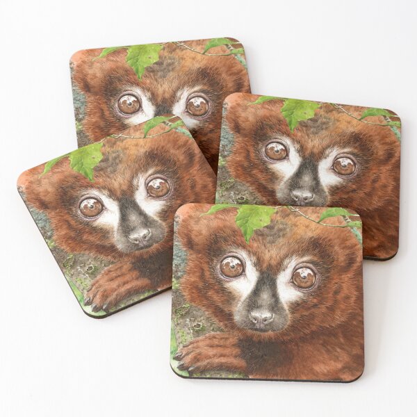 Item preview,  Red-bellied lemur, Madagascar designed and sold by olonala-inc.