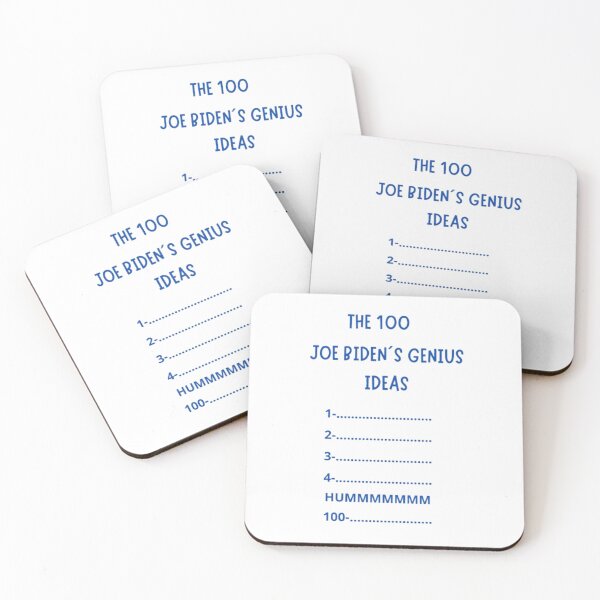 Item preview, JOE BIDEN’S GENIUS IDEAS designed and sold by javitennis.