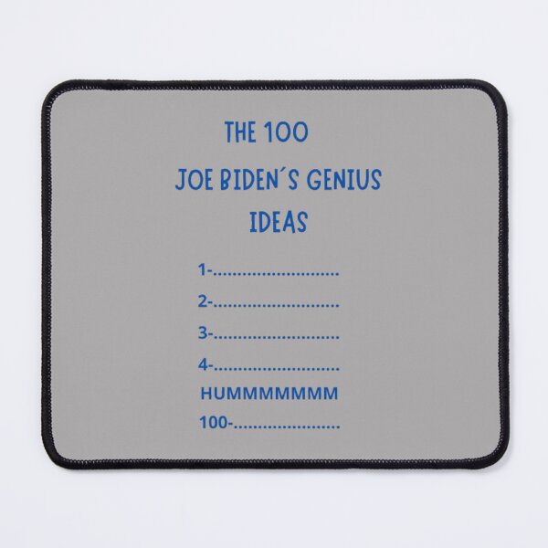 Item preview, JOE BIDEN’S GENIUS IDEAS designed and sold by javitennis.