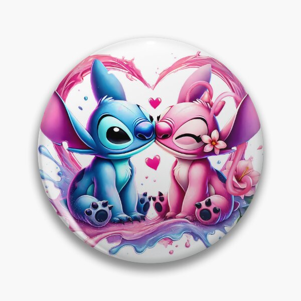 Artikelvorschau, Stitch und Engelliebe entworfen und verkauft von frosticakes.