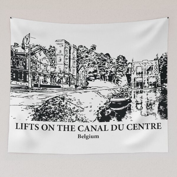 Item preview, Lifts on the Canal du Centre - Belgium designed and sold by Lakeric Cityscapes.