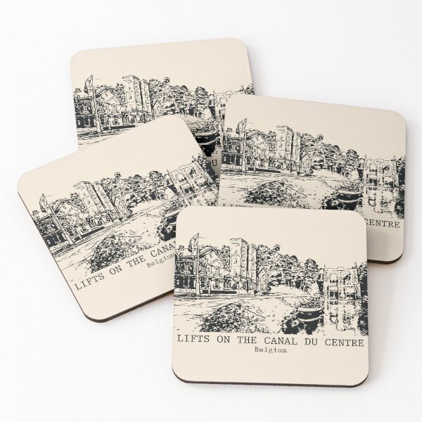 Item preview, Lifts on the Canal du Centre - Belgium designed and sold by Lakeric Cityscapes.