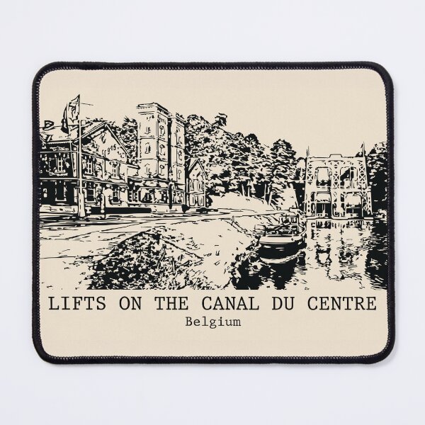 Item preview, Lifts on the Canal du Centre - Belgium designed and sold by Lakeric Cityscapes.