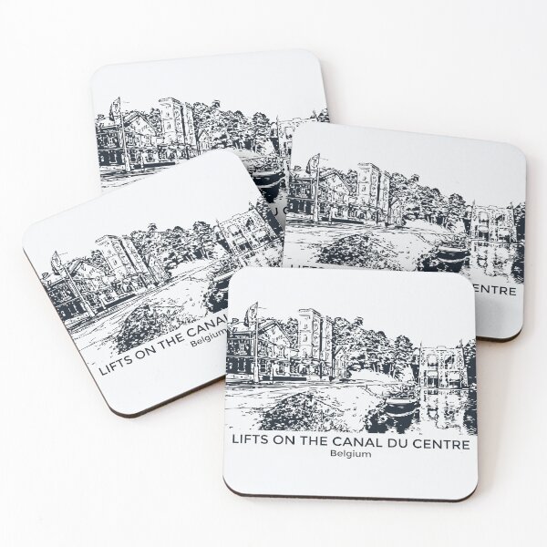 Item preview, Lifts on the Canal du Centre - Belgium designed and sold by Lakeric Cityscapes.