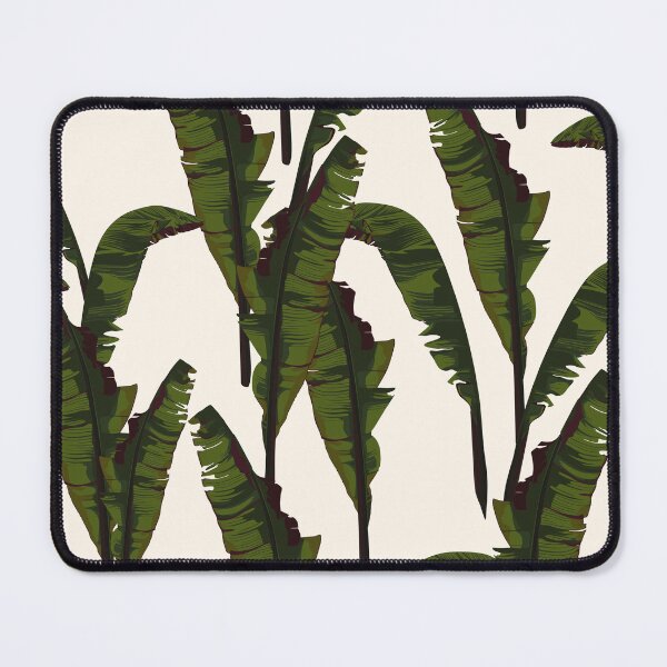Item preview, Tropical pattern with banana palms leaves. designed and sold by MatyKotiv.