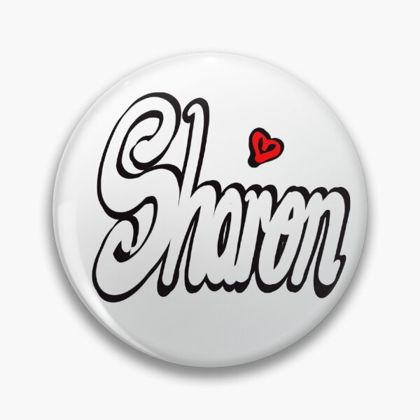 Item preview, Sharon popular girls first name in white. Personalized personalised customised name Sharon designed and sold by Artonmytee.