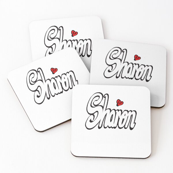 Item preview, Sharon popular girls first name in white. Personalized personalised customised name Sharon designed and sold by Artonmytee.