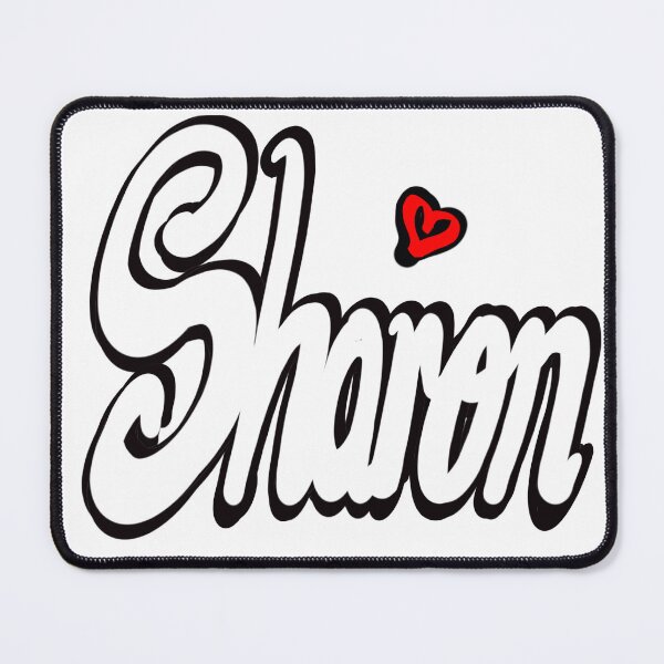 Item preview, Sharon popular girls first name in white. Personalized personalised customised name Sharon designed and sold by Artonmytee.