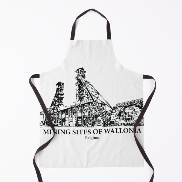 Item preview, Mining Sites of Wallonia - Belgium designed and sold by Lakeric Cityscapes.