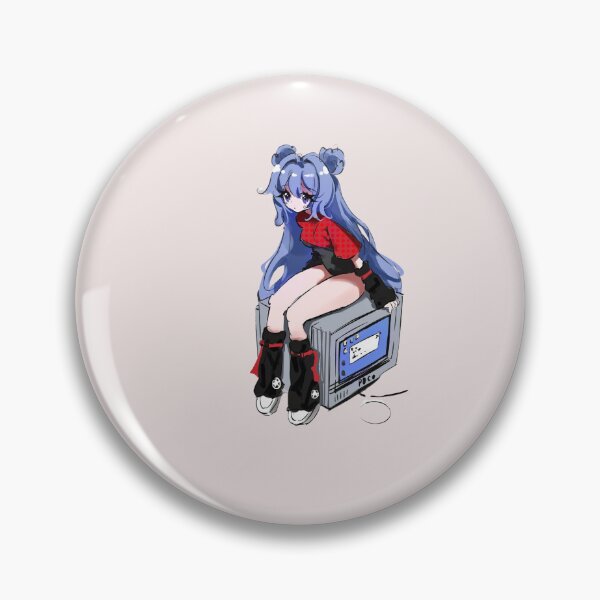 Item preview, Girl stting on TV designed and sold by BornaBhatia.