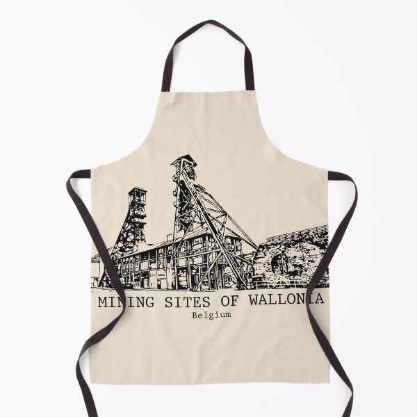 Item preview, Mining Sites of Wallonia - Belgium designed and sold by Lakeric Cityscapes.