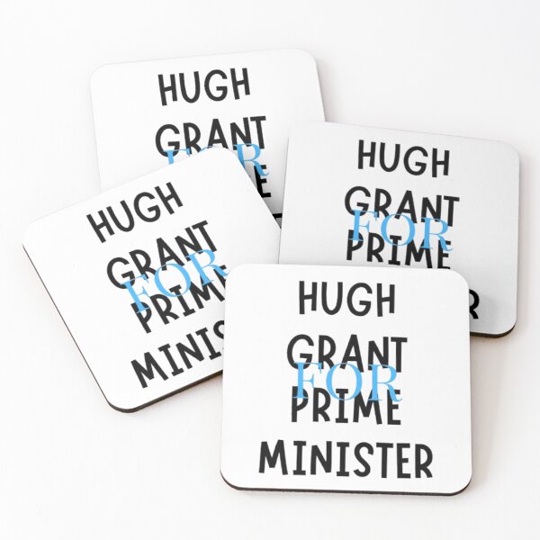 Item preview, HUGH GRANT FOR PRIME MINISTER  designed and sold by javitennis.