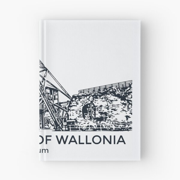 Item preview, Mining Sites of Wallonia - Belgium designed and sold by Lakeric Cityscapes.