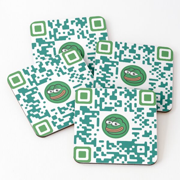 Item preview, Pepecoin QR designed and sold by RealPepe.