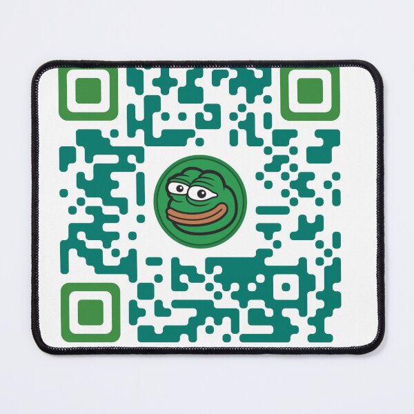 Item preview, Pepecoin QR designed and sold by RealPepe.