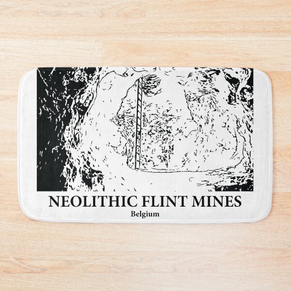 Item preview, Neolithic Flint Mines - Belgium designed and sold by Lakeric Cityscapes.